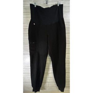 COPY - Figs Womens Maternity Technical Collection Zamora Jogger Scrub Pant Sz L…